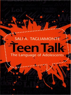 cover image of Teen talk